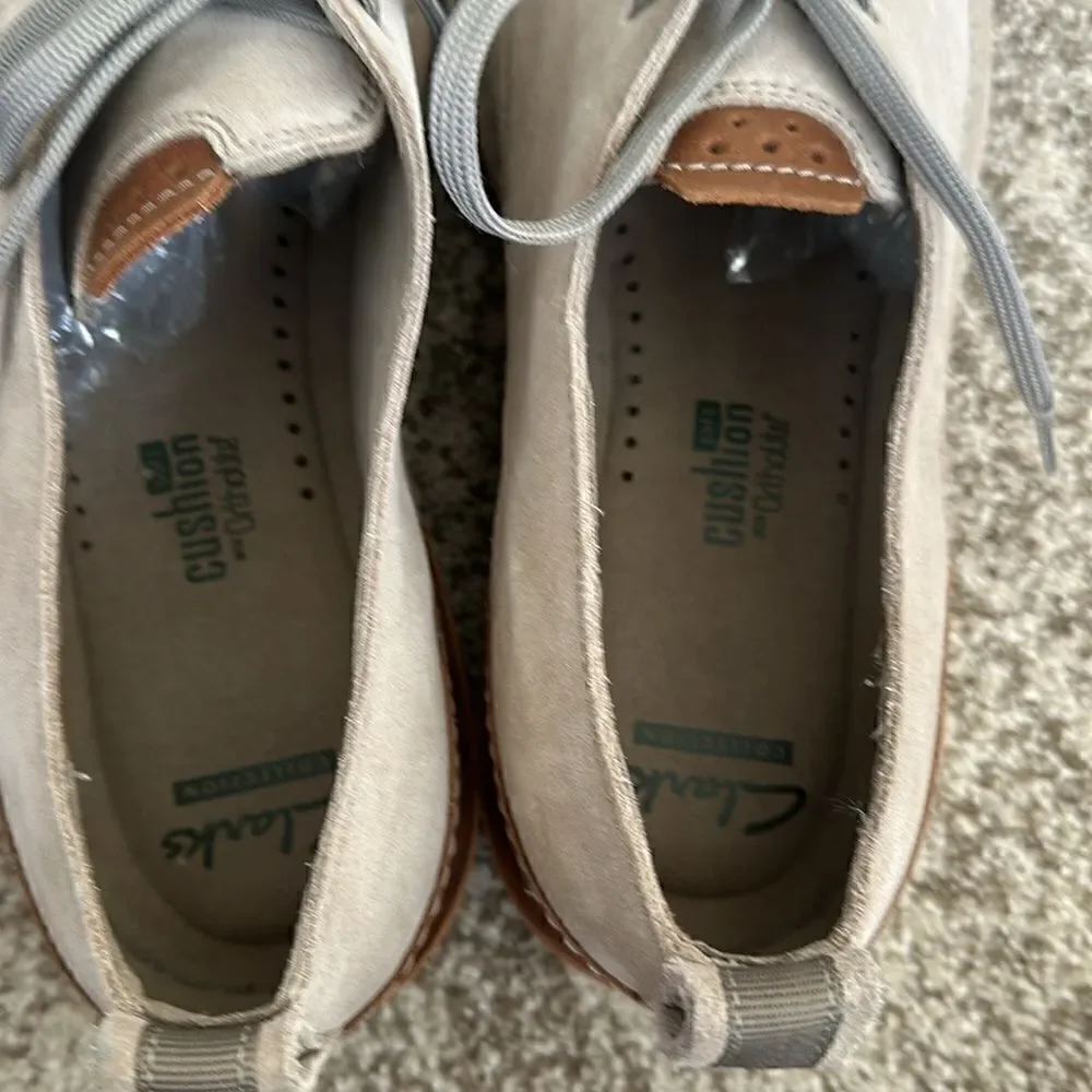 Clark’s Collection Nubuck Leather Golf String-Up Men’s Shoes 12